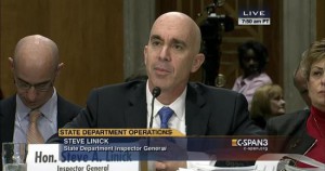 State Dept. IG Steve Linick was appointed by Obama and John Kerry